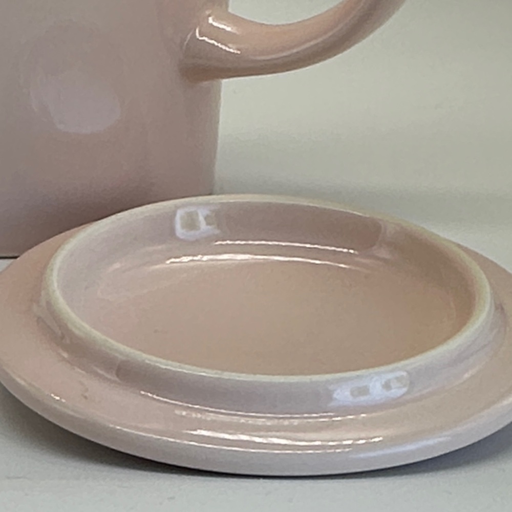🩷 Pink Ceramic Mug Set with Stainless Steel Tea Infuser and Matching Lid (S) - Picture 9 of 15